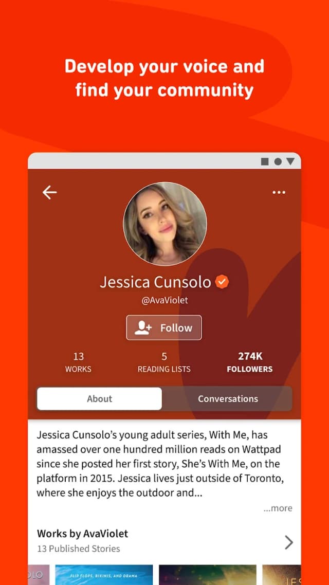 Wattpad screenshot 4