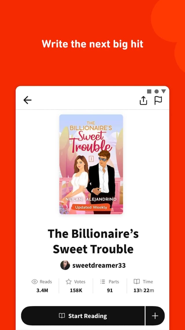 Wattpad screenshot 5