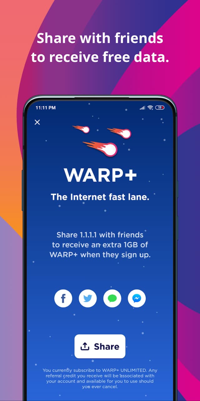 1.1.1.1 + WARP screenshot 4