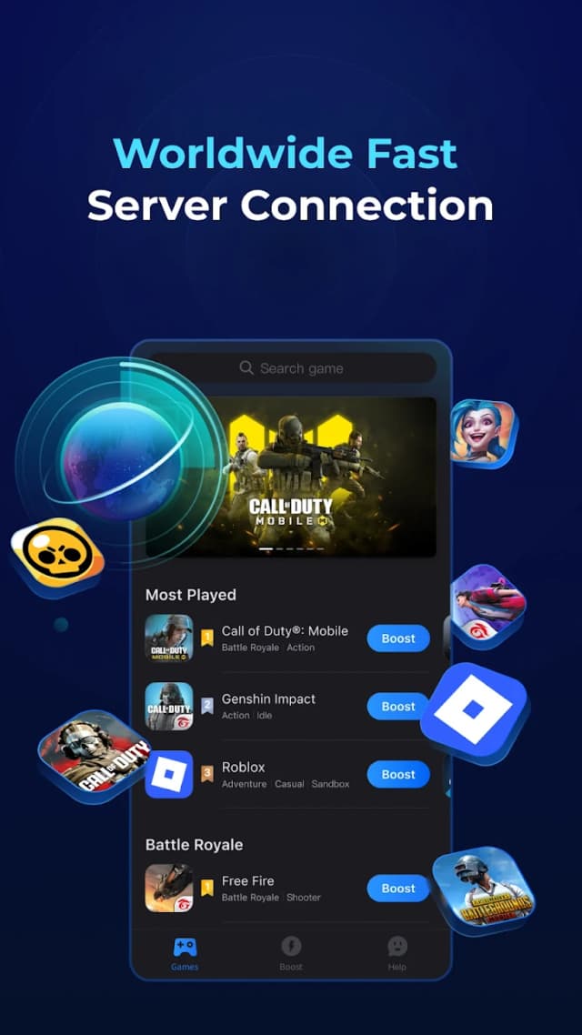 GearUP Booster screenshot 2