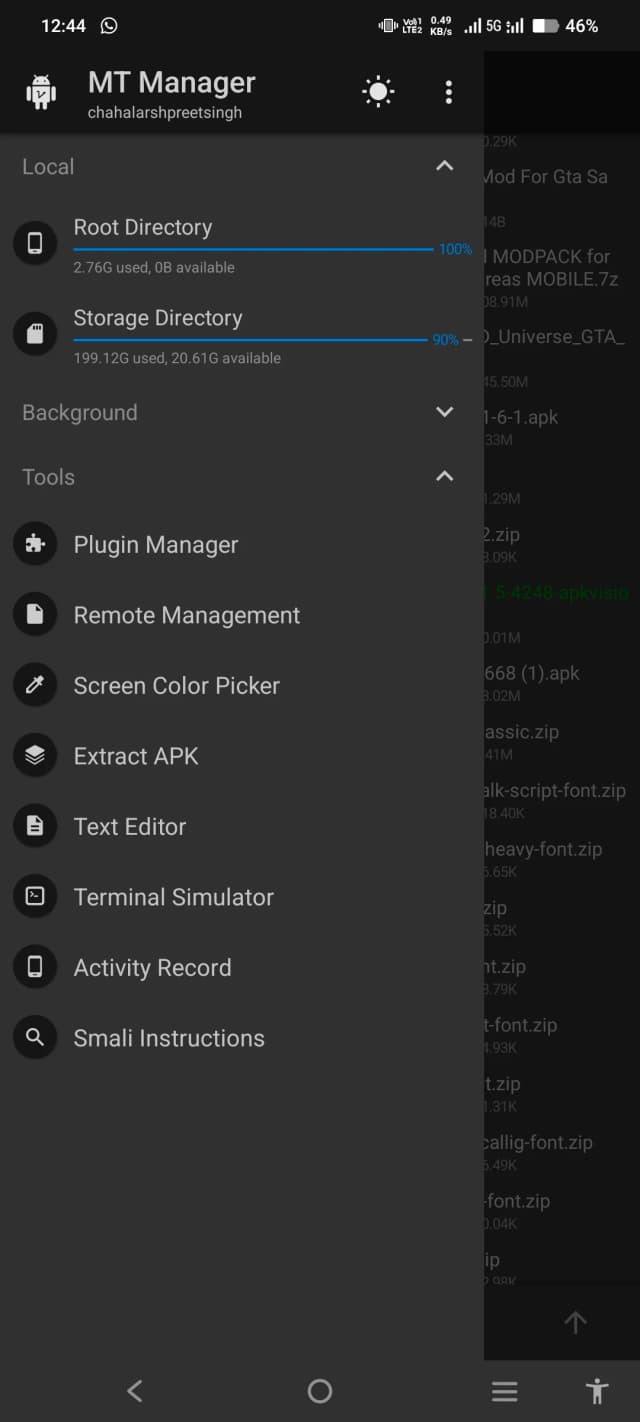 MT Manager screenshot 1