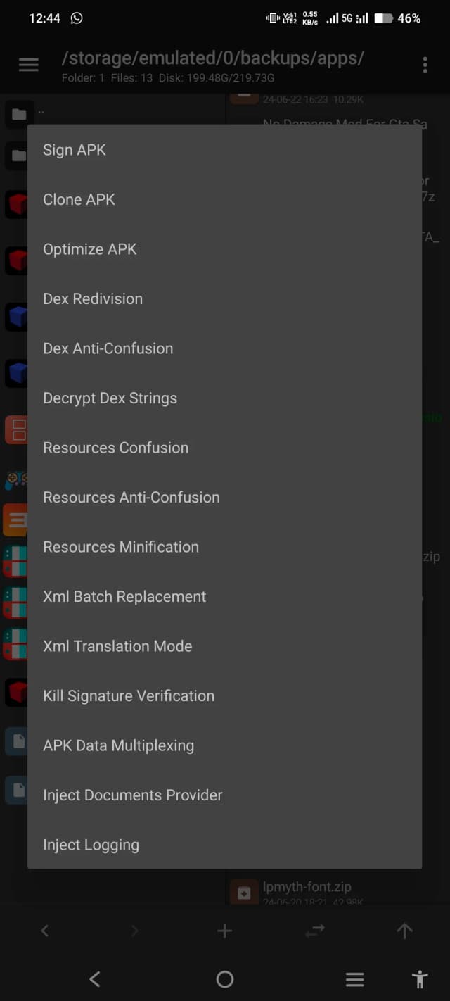 MT Manager screenshot 2