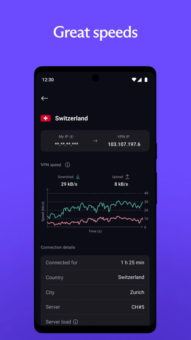 Proton VPN screenshot 5