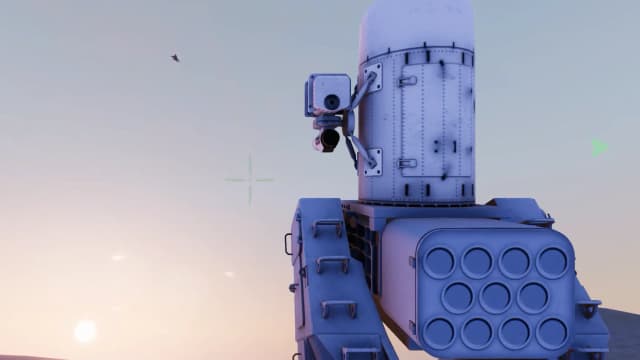 C-RAM CIWS simulator screenshot 2
