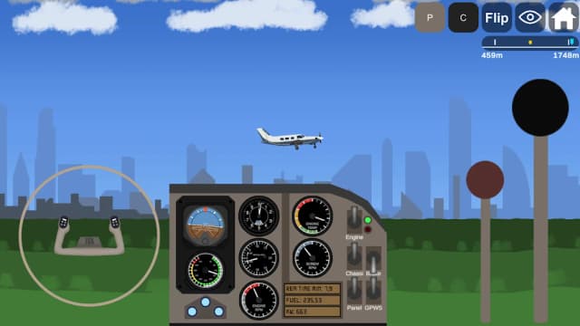 Flight Build Sandbox Simulator APK screenshot 1