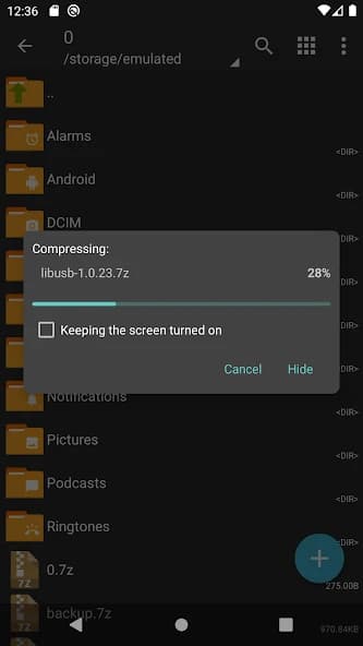 ZArchiver Donate APK screenshot 4