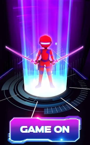 Beat Blader 3D: Dash and Slash screenshot 1