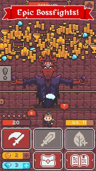 Eternis Heroes - Pixel Roguelike RPG screenshot 2