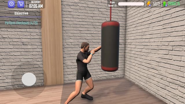Fitness Gym Simulator Fit 3D APK screenshot 2