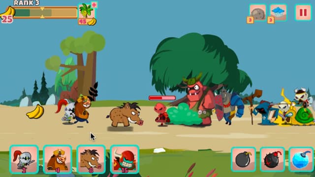Castle Monsters: Battle of Hero Warriors screenshot 5