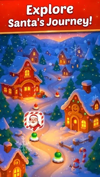 Christmas Cookie - Fun Match 3 (MOD, unlimited coins) 2.1.2 screenshot 3