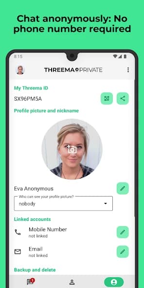 Threema. Secure and private Messenger APK screenshot 3