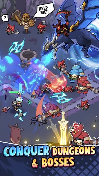 Backpack Legends Adventure RPG APK screenshot 2