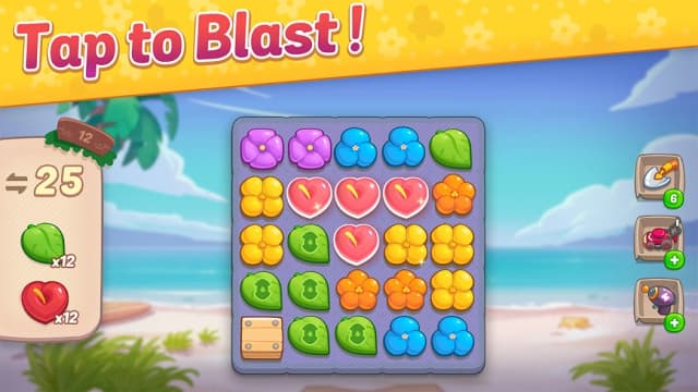 Ohana Island: Blast flowers and build screenshot 5