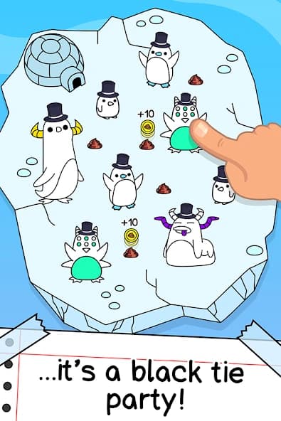 Penguin Evolution - 🐧 Clicker (MOD, unlimited money) 1.0 screenshot 2