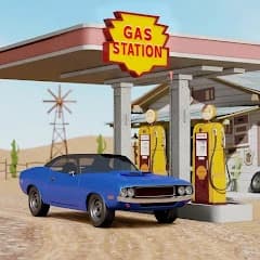 Gas Station Junkyard Simulator APK icon