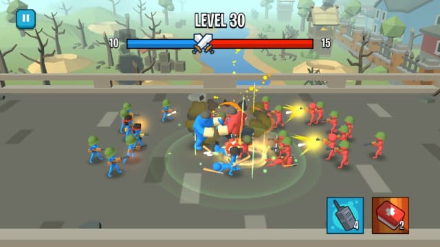 Stick Army: World War Strategy screenshot 2