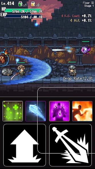 Hack & Slash Hero - Pixel Action RPG screenshot 3