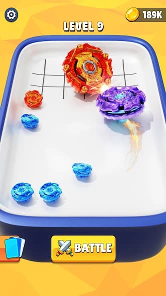 Spinner Battle: Merge Master APK screenshot 3