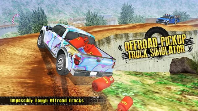 Off - Road Pickup Truck Simulator screenshot 4