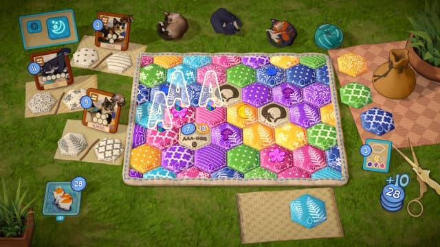 Quilts and Cats of Calico APK screenshot 1