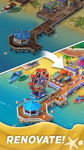 Match Town Makeover: Your town is your puzzle screenshot 1