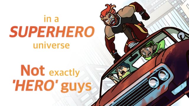 Not Exactly A Hero!: Interactive Action Story Game screenshot 2