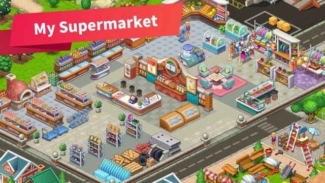 My Supermarket Story : Store tycoon Simulation screenshot 2
