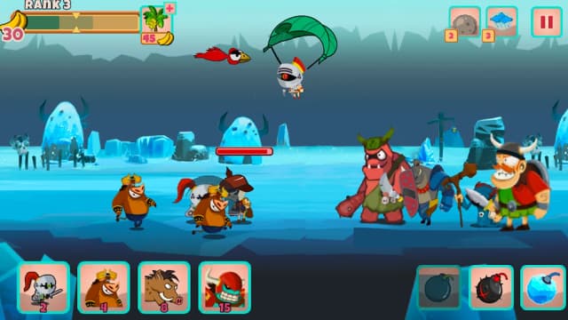 Castle Monsters: Battle of Hero Warriors screenshot 2