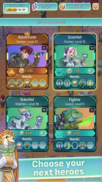 Hero Park 2 APK screenshot 3