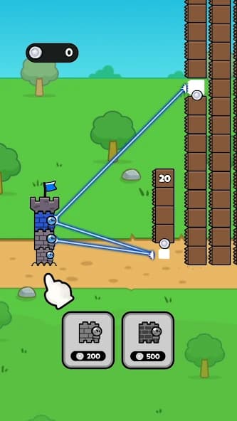 Block Clash – TD APK screenshot 3
