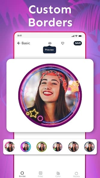 Profile Picture Border Frame – Propic APK screenshot 3