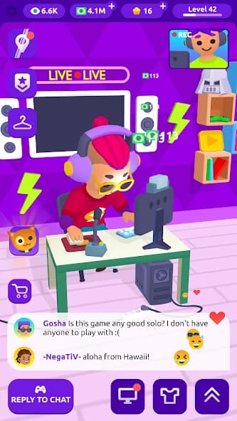 Idle Streamer - Tuber game screenshot 5
