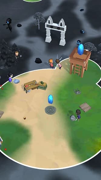 Color Invaders Idle APK screenshot 2