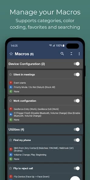 MacroDroid – Device Automation APK screenshot 5