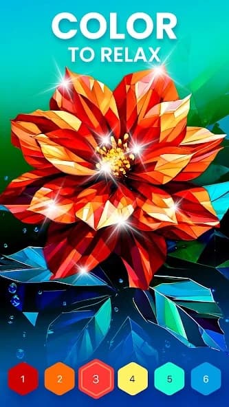 POLYGON: Color by Number screenshot 1