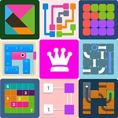 Puzzledom - classic puzzles all in one icon