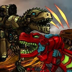 Dino Robot Battle Arena : Dinosaur game icon