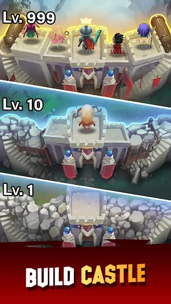 Knight War: Idle Defense screenshot 2