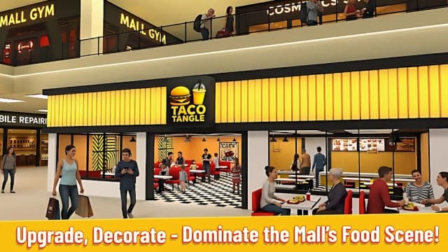 Mall & Fast Food Simulator 3D APK screenshot 4