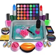 DIY Makeup Slime Maker! Super Slime Simulations icon