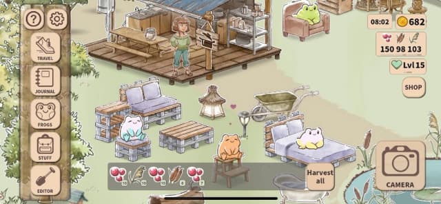 Kamaeru: A Frog Refuge APK screenshot 1