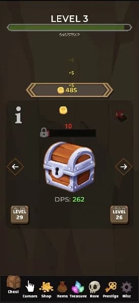 Treasure Chest Clicker – Idle APK screenshot 5