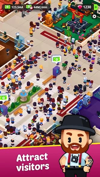 Idle Museum Tycoon: Empire of Art & History screenshot 4