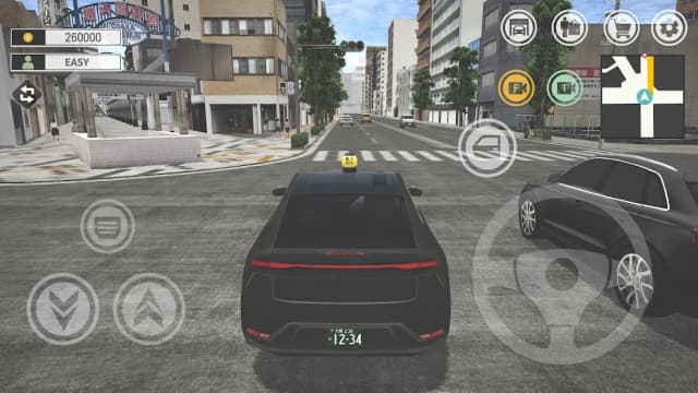 Japan Taxi Simulator: Driving APK screenshot 4