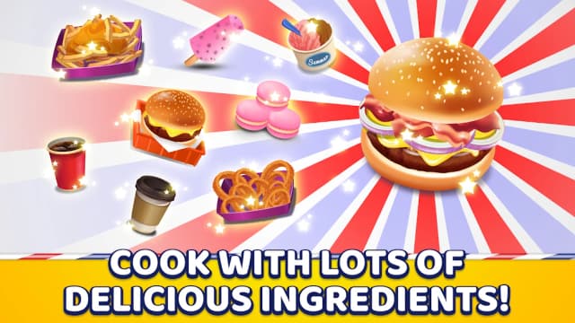 American Burger Truck - Fast Food Cooking Game screenshot 3