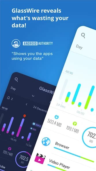 GlassWire – Data Usage Privacy screenshot 1