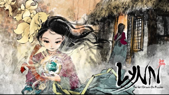 Lynn, The Girl Drawn On Puzzle APK screenshot 1