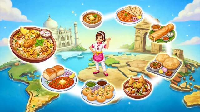 Indian Cooking Star: Chef Restaurant Cooking Games screenshot 1