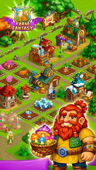 Farm Fantasy: Fantastic Day and Happy Magic Beasts screenshot 5